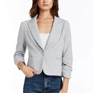 Drew Suzie Heather Gray Blazer Jacket